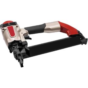 Oil-Free Pneumatic Staple Gun Pneumatic Nail Gun 16Ga N851C Pneumatic Framing Nail Gun for Heavy Duty Wooden Pallet Processing Interior Decoration Pneumatic Tools