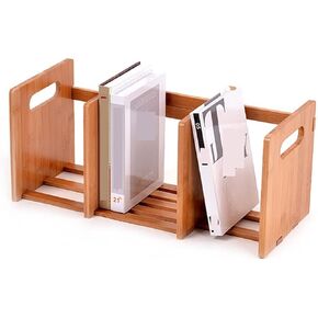 Bookshelf Desktop Small Bookshelf Display Rack Storage Rack Telescopic Mini Desk Bookshelf Suitable for Living Room Study Office Bookshelves and Bookcases