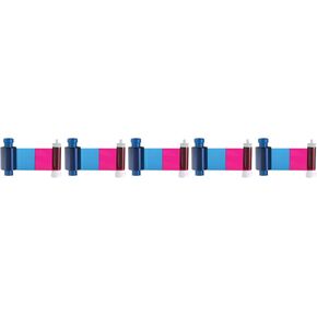 5 X MA300YMCKO - 300 Print Color Ribbon for Enduro, Rio Pro & Pronto ID Card Printers 300 Prints 5 Rolls/lot