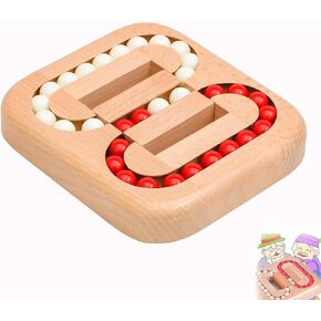 Rotating Magic Bean Fingertip, Rotating Magic Bean Fingertip Wood Puzzles, Cube Rotating Puzzle Fidget Toys, Fidget Puzzles for Stress Relief Anxiety(Acrylic Beads,1pc)