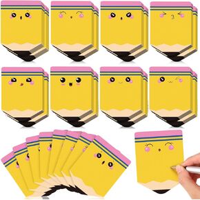 Thenshop 32 Pads Positive Pickle Sticky Notes Set Inspirational Pickle Self-Stick Notes Motivational Memo Pad Funny Appreciation Gift to-do List Pads for Student Teacher Employee Office Favors Supply