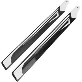 2PCS FlyWing FW450 V3 RC Helicopter Main Propellers Replacement High Strength Dual Rotor Blades