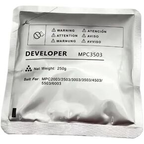 Compatible CMYK Developer for Aficio MPC 2003 2503 3003 3503 4503 5503 6003 2504 250 G/Bag(BK)