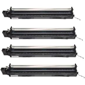 4 Pieces Developer Unit Set Compatible with MPC2004 MPC2504 Disassembly 95 Percent Printer Parts