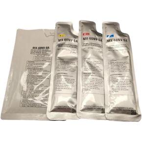1X MX60NV MX61NV MX61 MX60 Developer Powder Compatible with MX3081 4081 5081 6081 2621 3121 MX60NV-SA MX-61NV-SA(M)