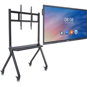JAV Interactive White Board, 86 Inch 4K UHD Smart Board for Classroom and Business - Smart Board Stand for Interactive Whiteboard 55-86 inch