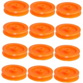 Ciieeo Diy Plastic Belt Pulley Wheel Toys Pulley Gear Part Efficient Sliding Operation