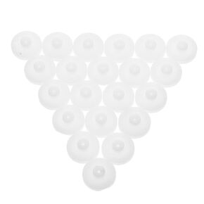 PRETYZOOM 40pcs Plastic Belt Pulley Double Transmission Pulleys for Rc Cars Airplanes and Science Projects Wear-Resistant Design for Smooth Motor Control