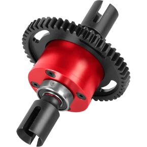 RC 50T Diff Gear Upgrades Part for 1/8 Kraton/Outcast/Talion 6S BLX EXB,Notorious 6S BLX,1/7BigRock/Fireteam 6S BLX,Mojave 6S BLX EXB,Metal 50T Limited Slip Center Diff Set,Red