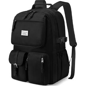School Laptop Backpack for Girls Bookbag: Large Capacity Elementary Middle High School Book Bag 15.6 Inch Casual College Backpacks Waterproof Travel Back Pack Student Bookbags for Teen Kids Boys Women