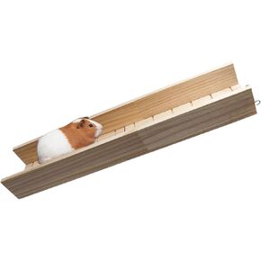 Wooden Guinea Pig Ramp for Cage, Hamster Platform, Hamster Ladder Toys, Bridge Accessories for Guinea Pig Cage, Cage Accessories for Guinea Pig, Hamster, Rats, Chinchillas, Squirrels