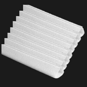 Cushioning Foam Sets, 8Pcs L-shaped Protection Corners and 8Pcs U-shaped Protection Side for Moving Supplies Edge Shipping Packaging Edge Protector Foam Shipping