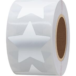 ملصقات Hybsk Gold Star للأطفال مكافأة ملصقات Star Foil Star 1.5 بوصة 500 لكل لفة (الذهب)