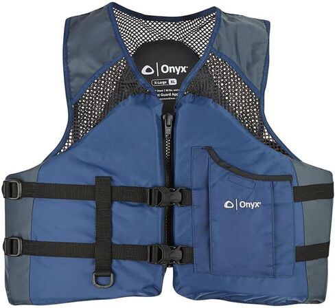 ONYX Mesh Classic Sport Life Jacket, X-Large, Navy in Kuwait