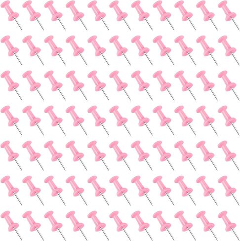 220 Count Pink Push Pins ، والتي يمكن استخدامها لتعليق الأوراق والصور والمذكرات والأعمال الفنية الصغيرة على ألواح الإعلانات أو ألواح الفلين أو الجدران. in Kuwait