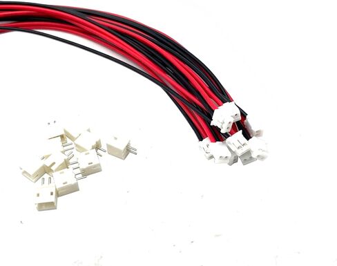 60 Pairs 28AWG 150mm JST ZH 1.5mm Pitch 2 Pin Female Connector and Male Plug Wire Cable for RC Toys PCB LED Strips Household Appliances in Kuwait