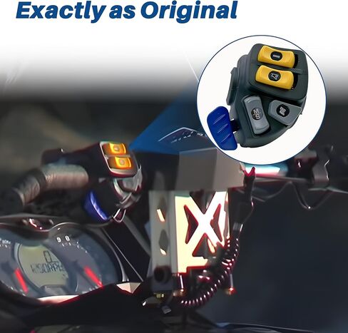 مفتاح الإسكان لليد اليسرى 515177509 مناسب لـ Ski-Doo GSX Renegade MXZ Summit Expedition Grand Touring Skandic مقبض شريط التحكم مفتاح الإضاءة الأكثر دفئًا in Kuwait