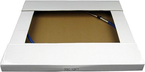 كابل صندوق التحكم عن بعد لمحرك الخانق 33C من Marine 33C لنظام توجيه محرك القارب الخارجي من Yamaha باللون الأزرق (25FT، قطعتان) in Kuwait