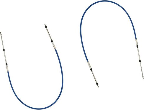 Marine 33C Throttle Shift Remote Control Box Cable for Yamaha Outboard Engine Boat Motor Steering System Blue (25FT, 2 PCs) in Saudi Arabia