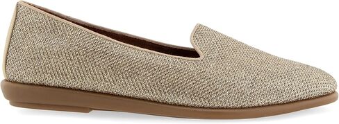 Aerosoles Women's Betunia Loafer Flat, Soft Gold PU, 10 in Saudi Arabia