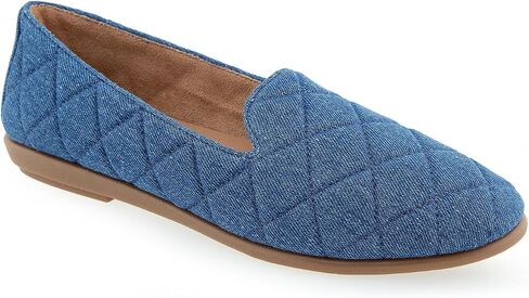 Aerosoles Women's Betunia Loafer Flat, Soft Gold PU, 10 in Saudi Arabia