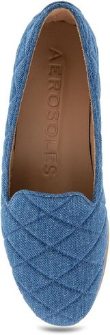 Aerosoles Women's Betunia Loafer Flat, Soft Gold PU, 10 in Saudi Arabia