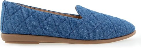 Aerosoles Women's Betunia Loafer Flat, Soft Gold PU, 10 in Saudi Arabia