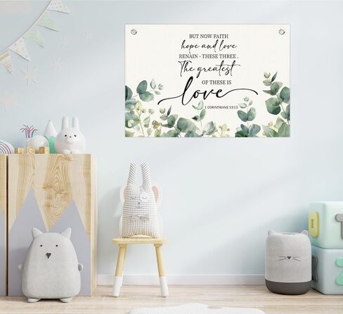 Christian Home Decor,Farmhouse Wall Decor for Bedroom,Give It to God and Go to Sleep Canvas Banner Flags,Rustic Above Bed Wall Art Christian Bible Verse Canvas Banner,30x20 Inch in Kuwait