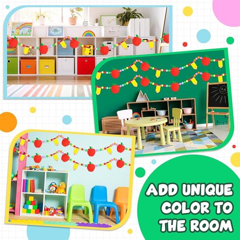 2 PCS قلم رصاص محسّة الكرة بالفصول الدراسية إلى المدرسة بوم بوم بول جارلاند ملونة مصنوعة يدويًا محسوسًا قلم رصاص معلوفة لليوم الأول من زخرفة الفصول الدراسية للحفلات المدرسية in Kuwait