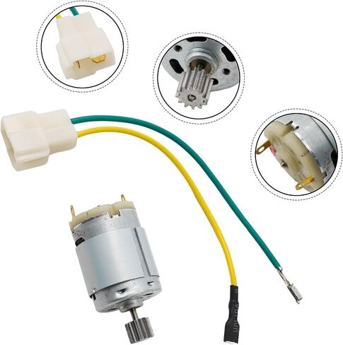 Kids Electric Car Motors for RS550 / RS390 / RS380 / RS555 Models, for 6V, 12V, and 24V Electric Cars, 10 Teeth Gear Motor for Ride On Car, High Torque 10000rpm ~ 23000rpm (380 6V 14000RPM) in Kuwait