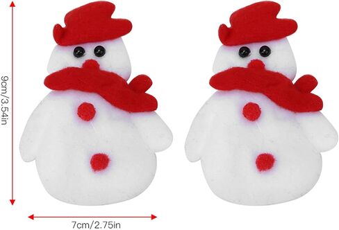 Christmas Clothes Patch,10Pcs Christmas Clothes Patches NonWoven Fabric Santa Claus Festival Decoration (Xmas Snowman) in Saudi Arabia