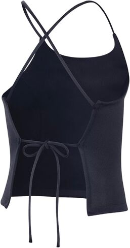 قميص بدون أكمام للسيدات من Nike College Icon Clash Tieback (الولايات المتحدة، ألفا، متوسط، عادي، عادي، أسود، أوهايو ستيت باكيز) in Kuwait