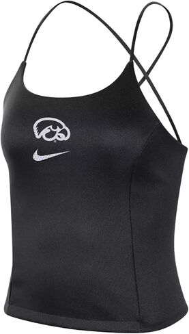 قميص بدون أكمام للسيدات من Nike College Icon Clash Tieback (الولايات المتحدة، ألفا، متوسط، عادي، عادي، أسود، أوهايو ستيت باكيز) in Kuwait