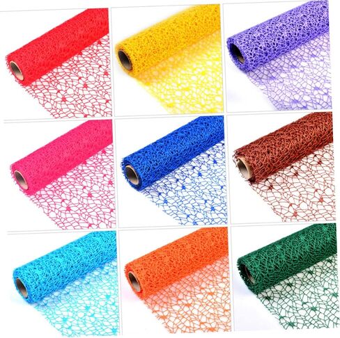 Kindergarten Craft Gauze Jacquard Net Charm Tulle Mesh for DIY Projects Safe in Saudi Arabia