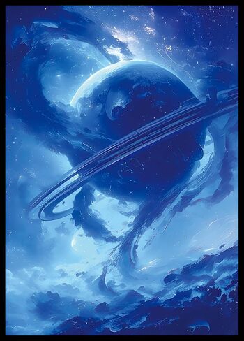 أكمام بطاقة MTG - Island - Planet Basic Lands Series - Ultra Clear Front & Matte Finish Back ، 100 Count Standard Size Matte Art in Kuwait