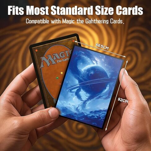 أكمام بطاقة MTG - Island - Planet Basic Lands Series - Ultra Clear Front & Matte Finish Back ، 100 Count Standard Size Matte Art in Kuwait