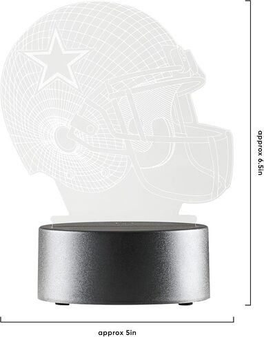 FOCO Las Vegas Raiders NFL Helmet Desk Light in Kuwait