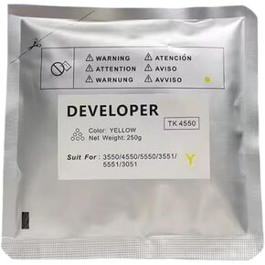4PCS Set TK4550 Compatible with 3550 4550 5550 3551 5551 3051 Developer Copier Parts Developer