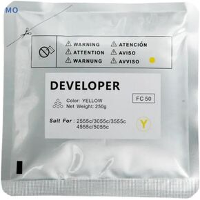 1PCS FC50 Developer Powder 250G Compatible with E 2555C 3555C 4555C 3055C(K)