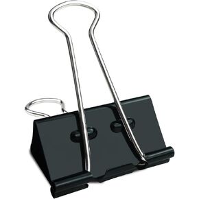 48Pcs Binder Clips(2 Inch), Upgrade Large Binder Clips Heavy Duty Paper Clamps for Office and Home Supplies