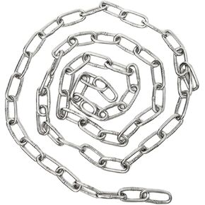 VALICLUD 2meters 304 Stainless Steel Chain Pet Leash Industrial Weight-bearing Metal Chain Assorted Colors