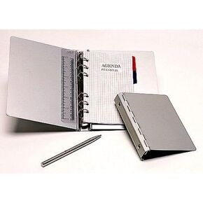 ANC155 Small Aluminum Binder - Silver ANC-155S
