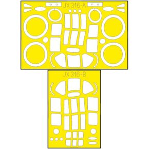Eduard Sprue Brothers 1:32 Mask - A -20G Havoc Tface (HKM Kit) ، Edujx316