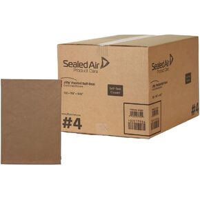 Sealed Air Jiffy Padded Shipping Mailers, Case of 100, Self Seal Heavy Duty Recycled Cushioned Mailing Envelope, #4-9.5" x 14.5", Kraft