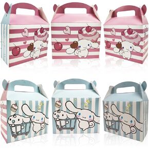 MUSNOW 30Pack Cinna-morolls Party Gift Bags,Cinamorol Gift Party Supplies Birthday Decoration Gift Bags