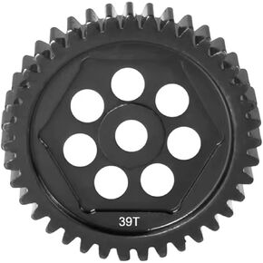 RC Spare Part Compatible with Traxxas for TRX4 for TRX6 1/10 RC Crawler Car Spare Parts Accessories Metal Steel Spur Gear 32P 0.8M Main Gear 8053(39t)