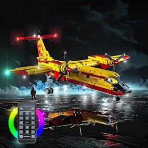 LED Lighting Compatible with Lego Firefighter Aircraft 42152, Light Kit Compatible with Lego 42152, Giving Light to Model, NOT Included The Model Set(18 Key RC Version)