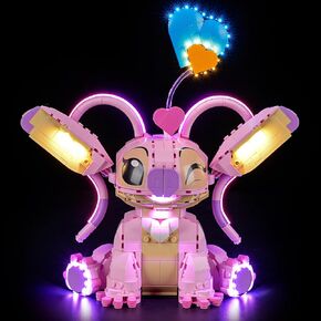 LIGHTAILING Light for Lego-43257 Angel Lilo & Stitch - Led Lighting Kit Compatible with Lego Building Blocks Model - NOT Included The Model Set