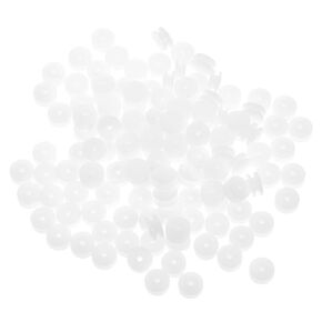 BESPORTBLE 100pcs Mini Plastic Belt Pulley Wheels Hole for Rc Cars Models and Educational Projects Lightweight Easy to Install Material