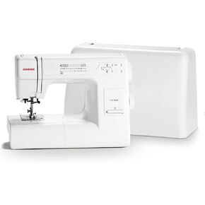 Janome HD3000 Heavy-Duty Sewing Machine with 18 Built-in Stitches + Hard Case